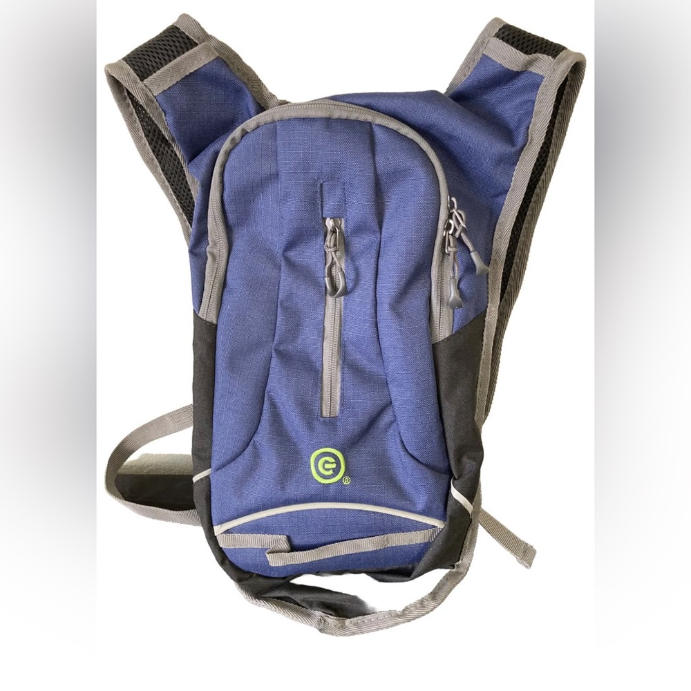 Eco Gear Hydration Backpack Minnow  Blue “No Bladder” NWT